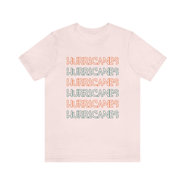 University of Miami Hurricanes Retro Repeat Tee
