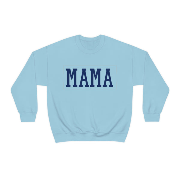Mama Blue Crewneck Sweatshirt