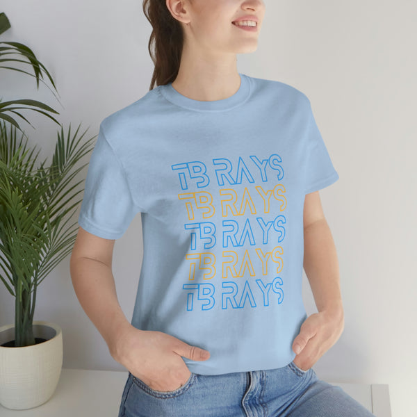 TB Rays Retro Repeat Tee
