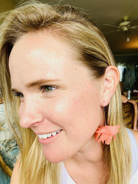 Adalie Flower Earrings - THE SOUTHERN STRIPE