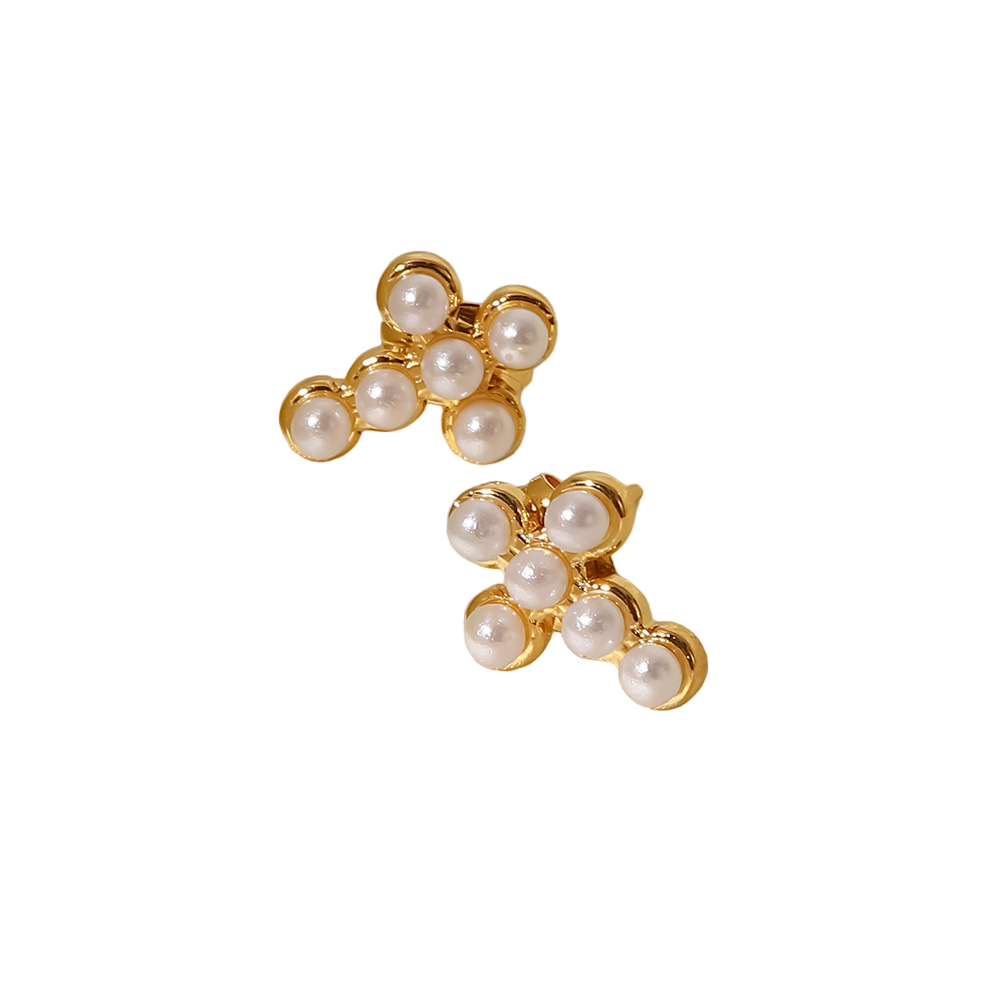 Mini Coco Cross Stud