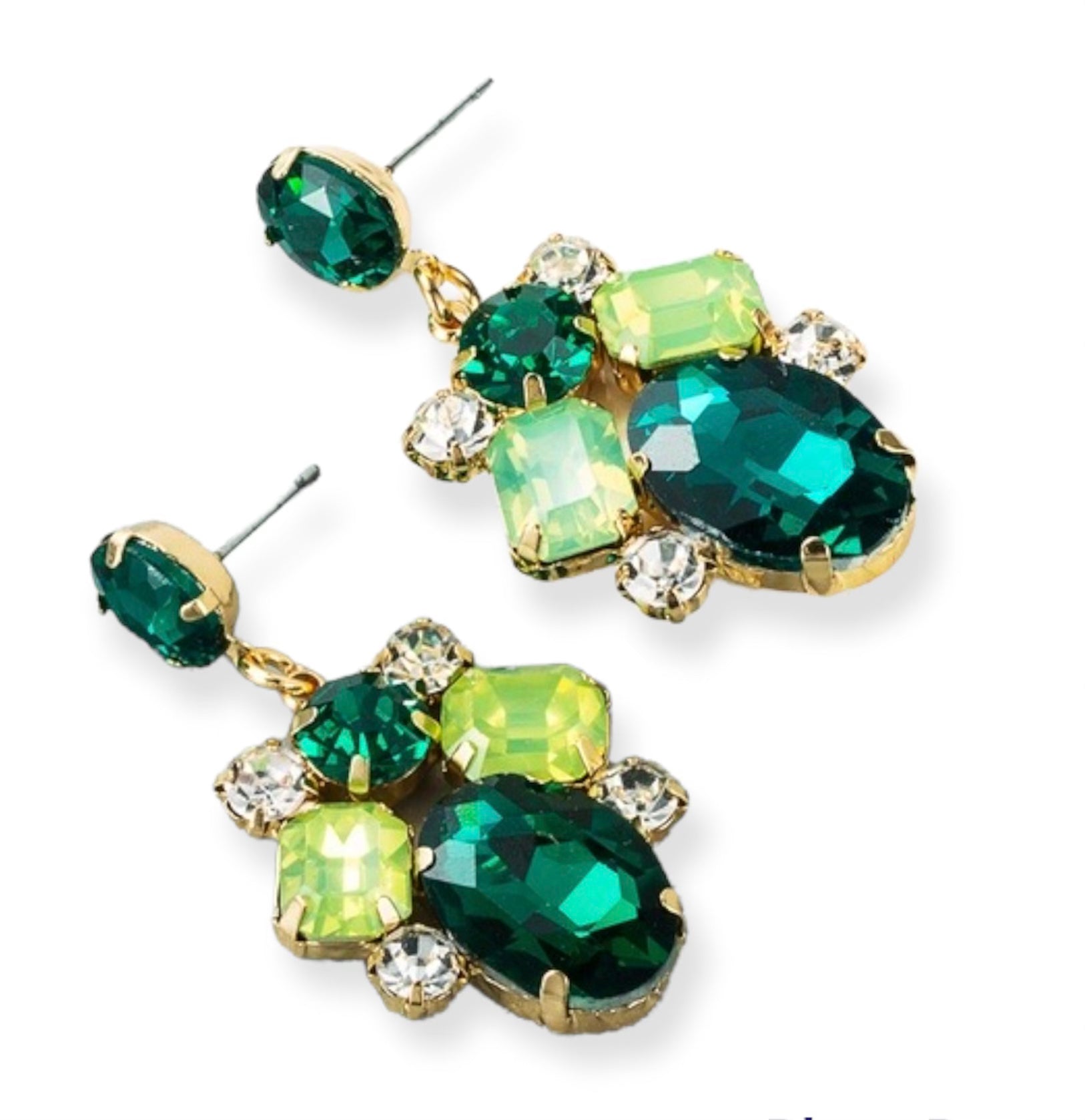 Nova Emerald Dangle Earring