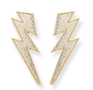 Be The Thunder Gold Shimmer Bolts