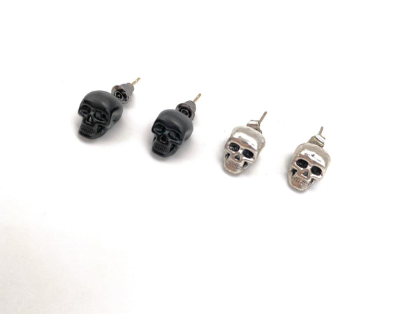 Skull Stud Earrings - THE SOUTHERN STRIPE